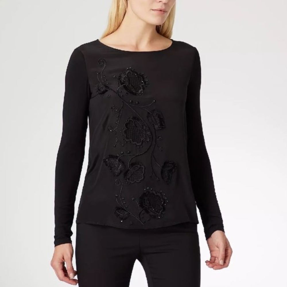 Weekend MaxMara Aloe Embellished Top